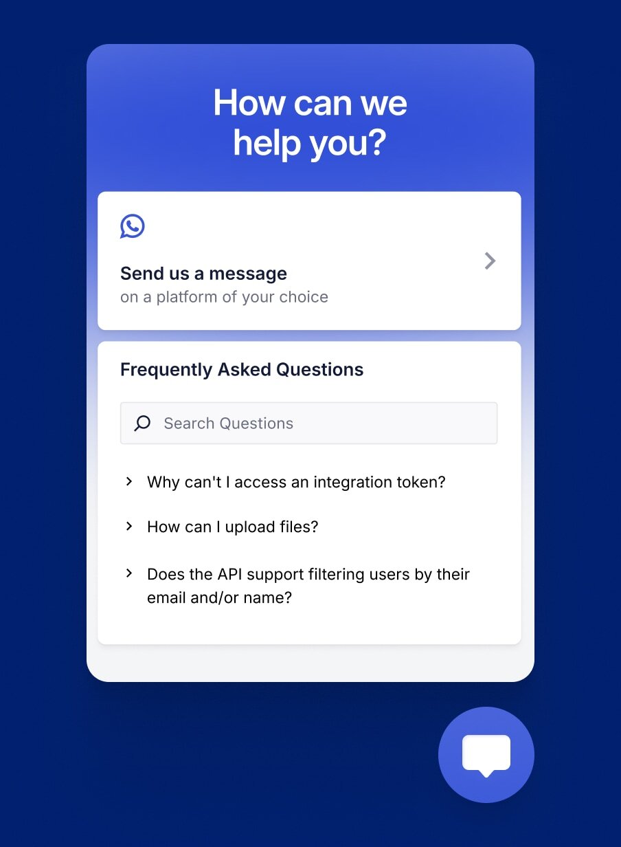 WPChat interface preview