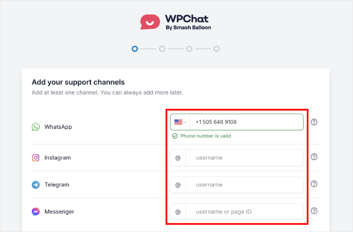 connect your faq widget to chat platforms
