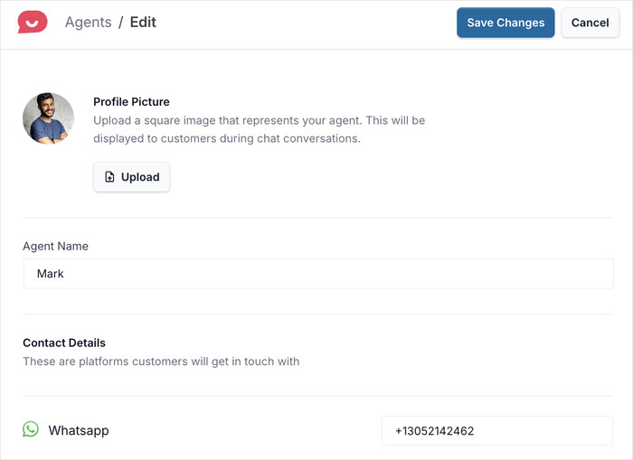 custom agents wpchat