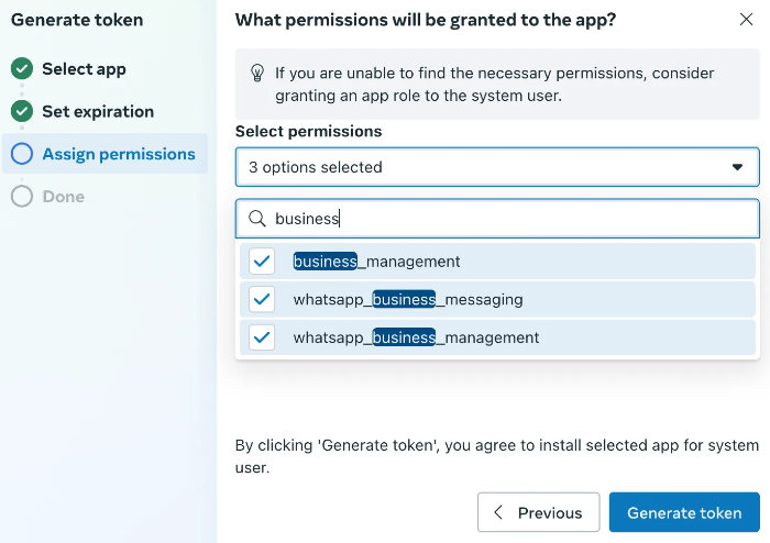 managing whatsapp api example