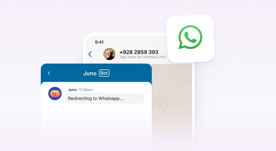 Provide support to customers on WhatsApp