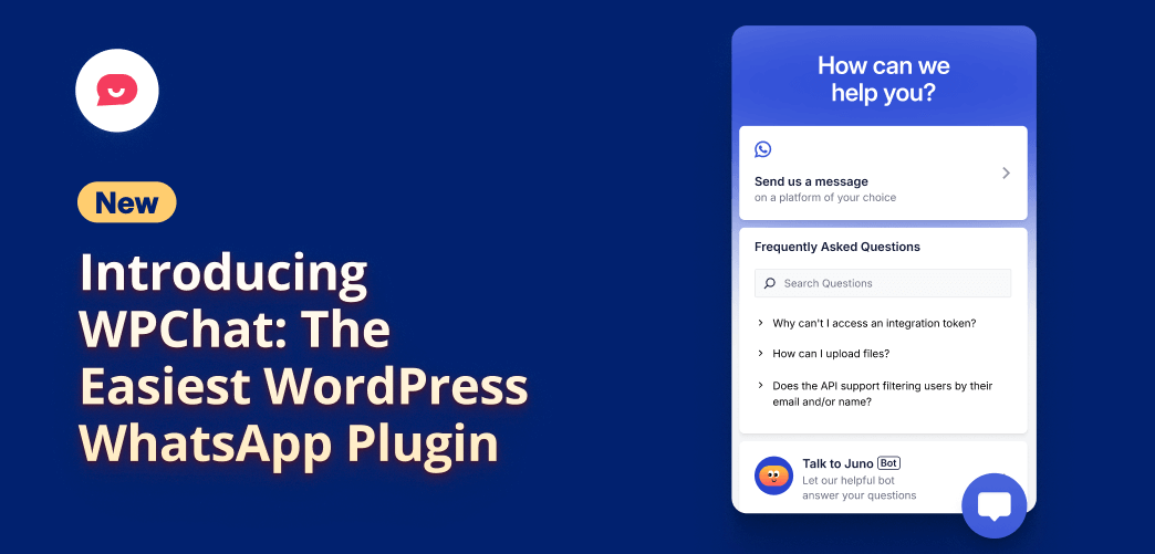 Introducing WPChat: The Easiest WordPress WhatsApp Plugin to Turn Conversations into Customers