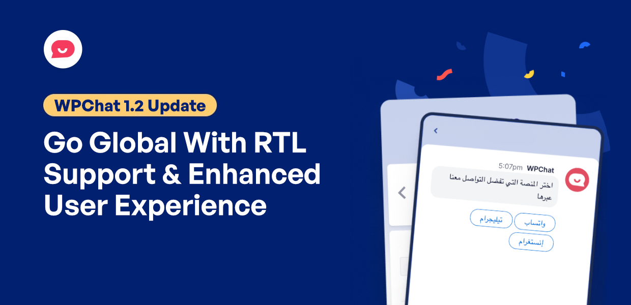 [UPDATE] WPChat 1.2: Go Global with RTL Support & Enhanced User Experience