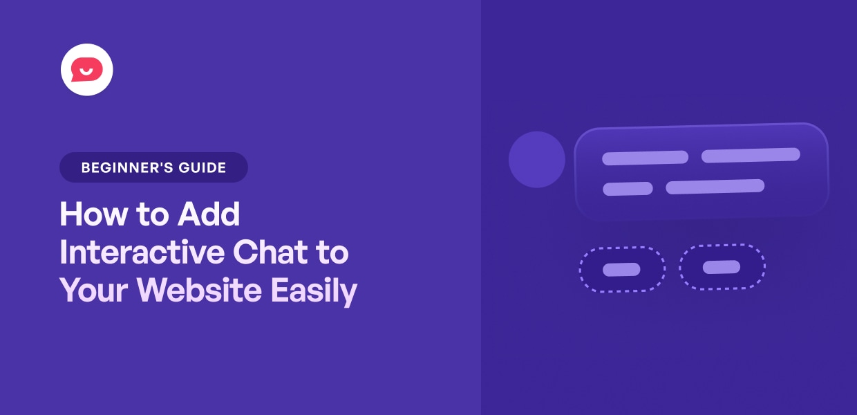 How to Add Interactive Chat to Your Website Easily (Beginner’s Guide)