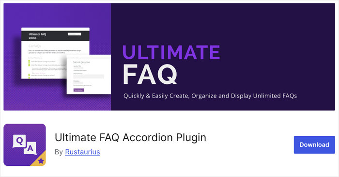 ultimate faq accordion plugin