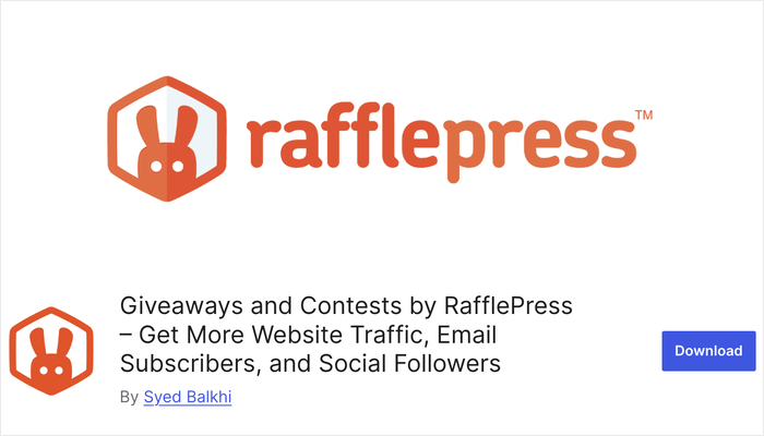 rafflepress whatsapp giveaway plugin
