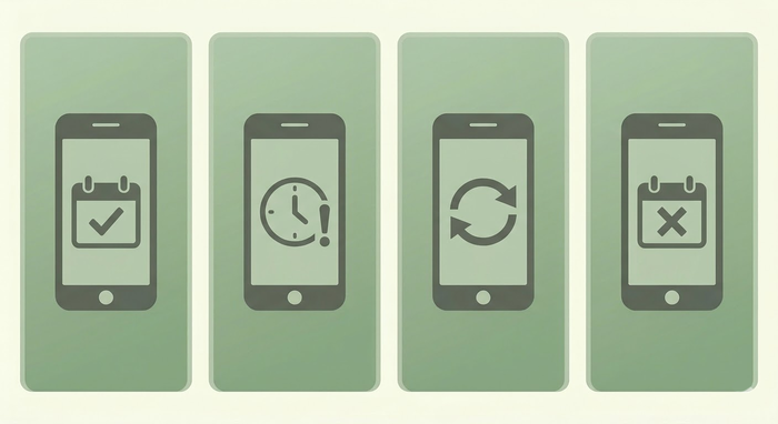 WhatsApp Appointment Booking & Reminder Templates