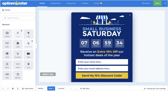 build lead magnets with optinmonster