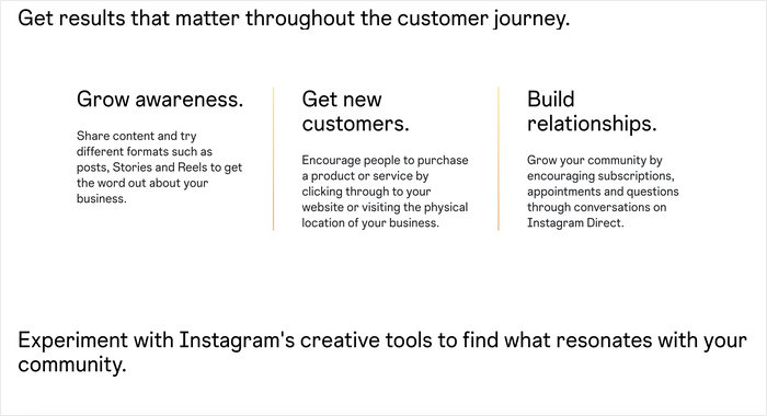 instagram business account benefits