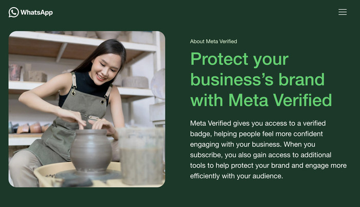meta verified business whatsapp