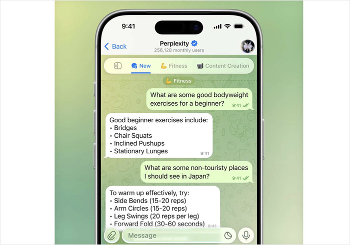 telegram bot ai example