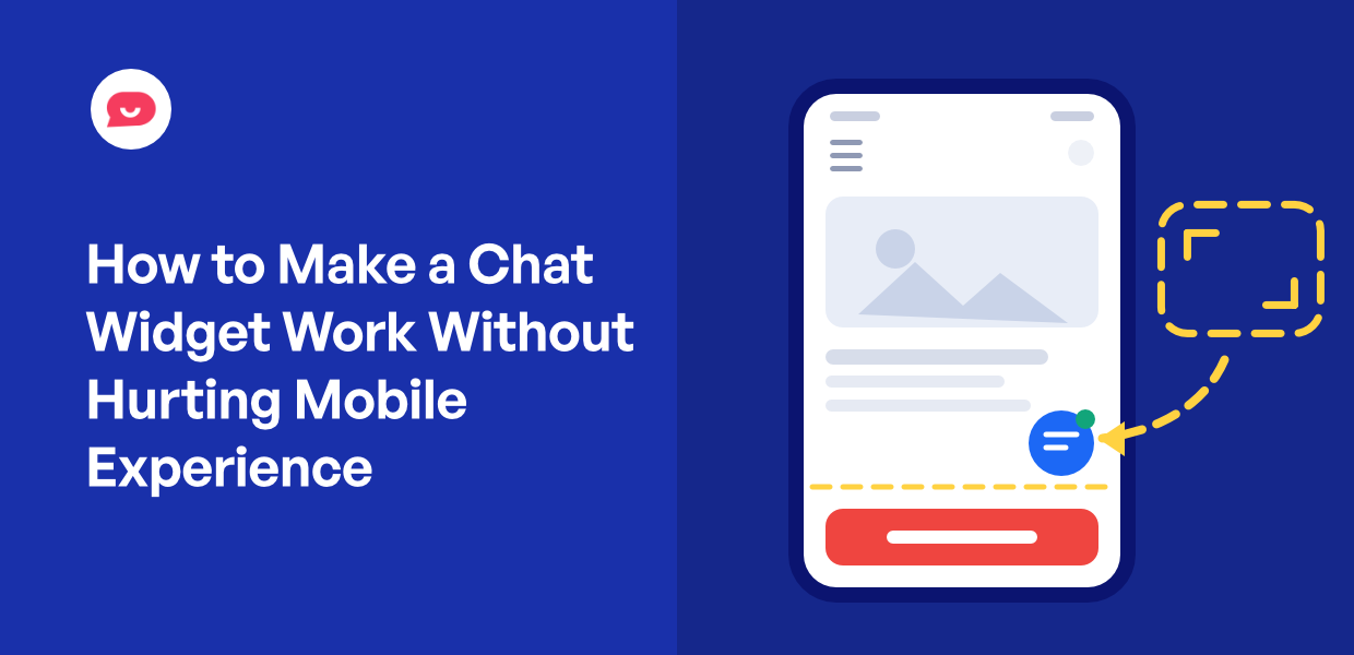 How to Make a Chat Widget Work Without Hurting Mobile Experience