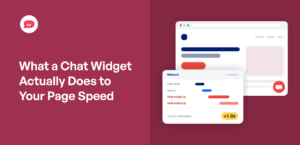 What a Chat Widget Actually Does to Your Page Speed